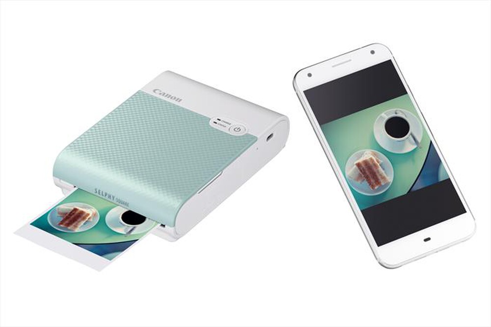 "CANON - SELPHY SQUARE QX10 GREEN-Green"