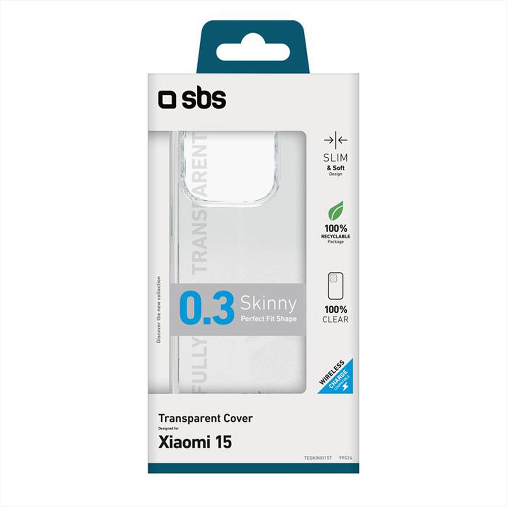 Immagine del prodotto SBS - Cover Skinny Xiaomi 15 TESKINXI15T-Trasparente