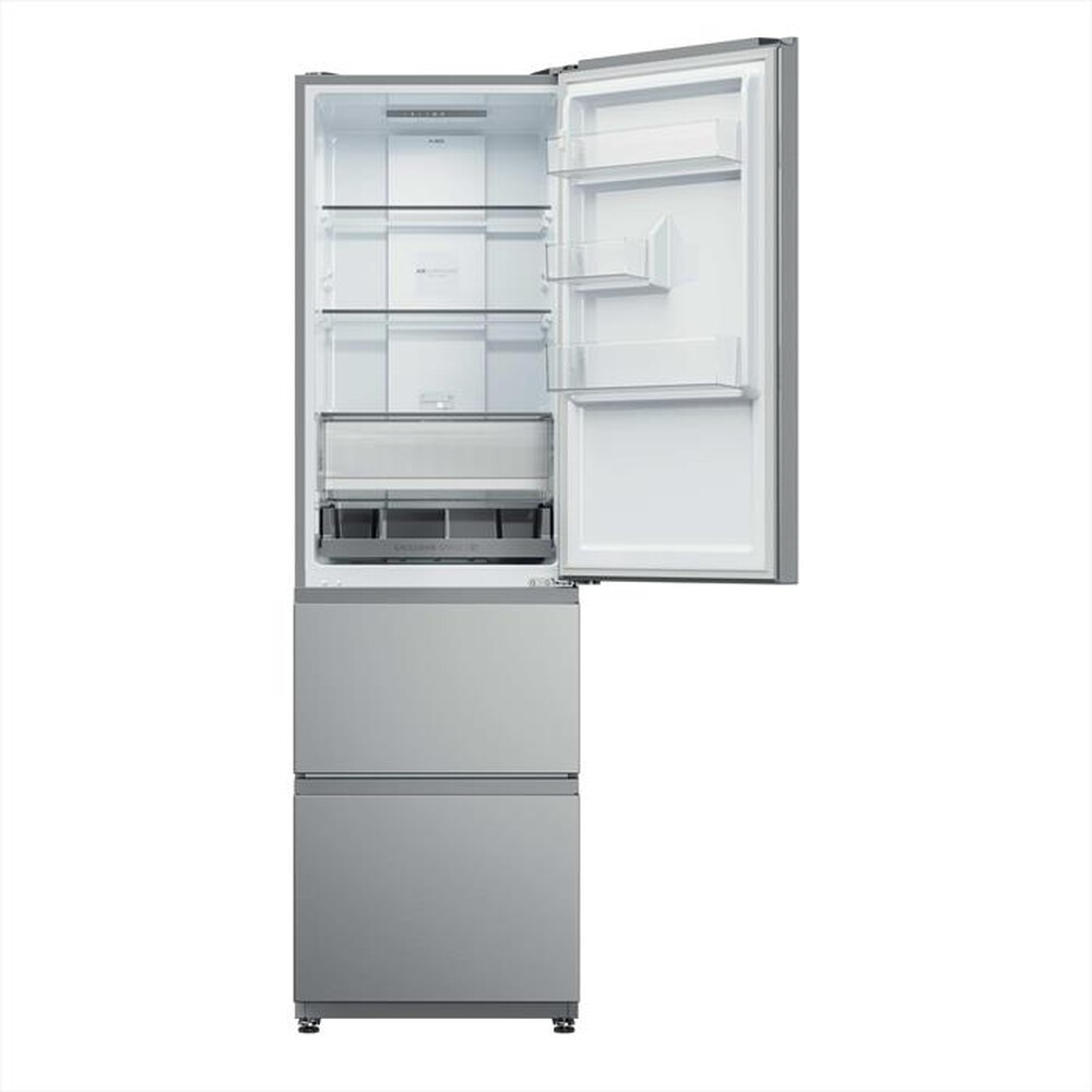 Immagine del prodotto HAIER - Frigorifero combinato HTR3518ENMX Classe E 303 lt-Acciaio inox