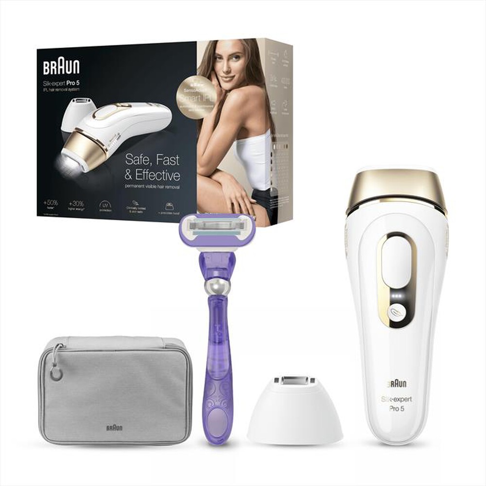 Immagine del prodotto BRAUN - Silk-Expert Pro 5 PL5117-Bianco/Oro