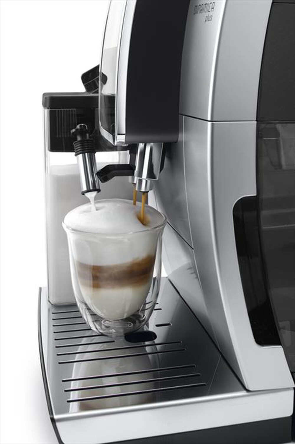 "DE LONGHI - Macchina da caffé automatica ECAM380.85.SB-silver black"
