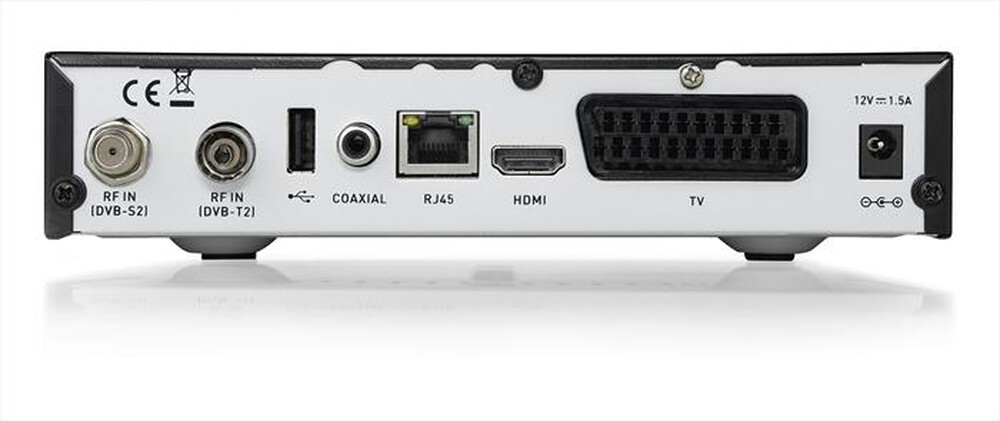 "TELESYSTEM - TS4000 COMBO FREE T2/S2 HEVC-BLACK"