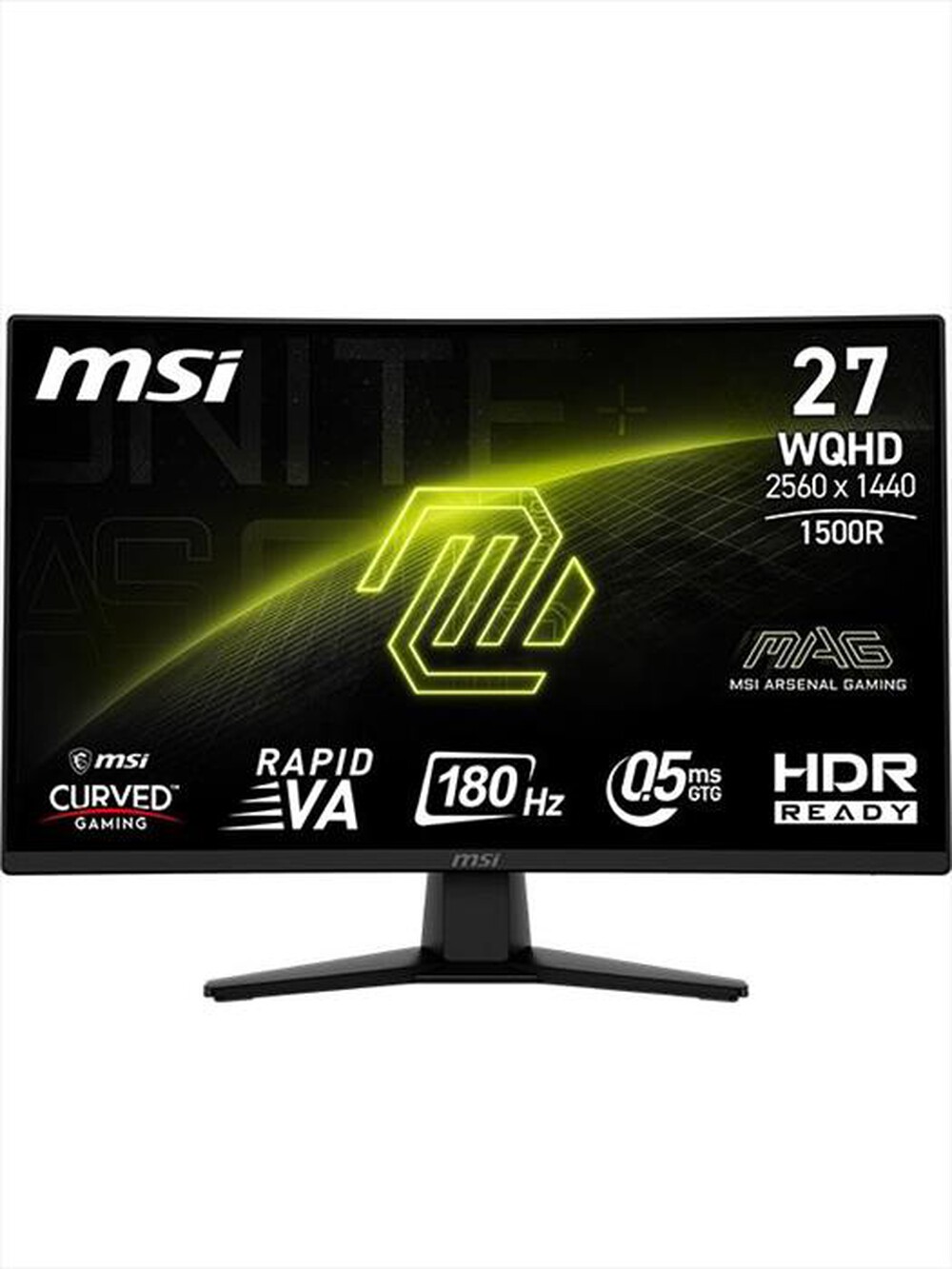 MSI - Monitor LED 27" MAG 274CQF-Nero