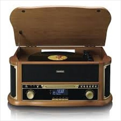 LENCO - Giradiscihi TCD-2571-WOOD/BLACK
