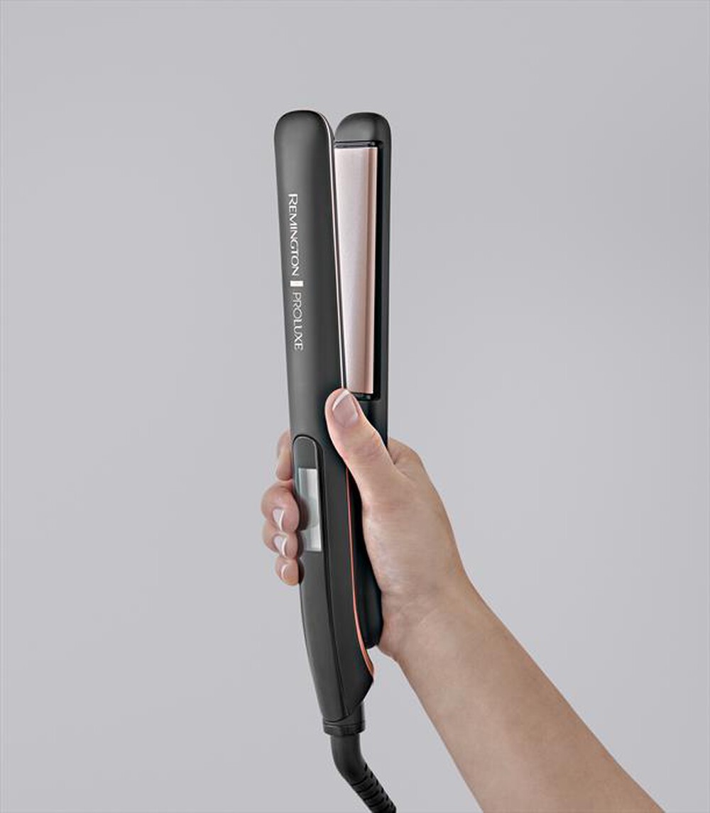 "REMINGTON - Piastra per capelli S9100B-NERO OPACO/ROSE GOLD"