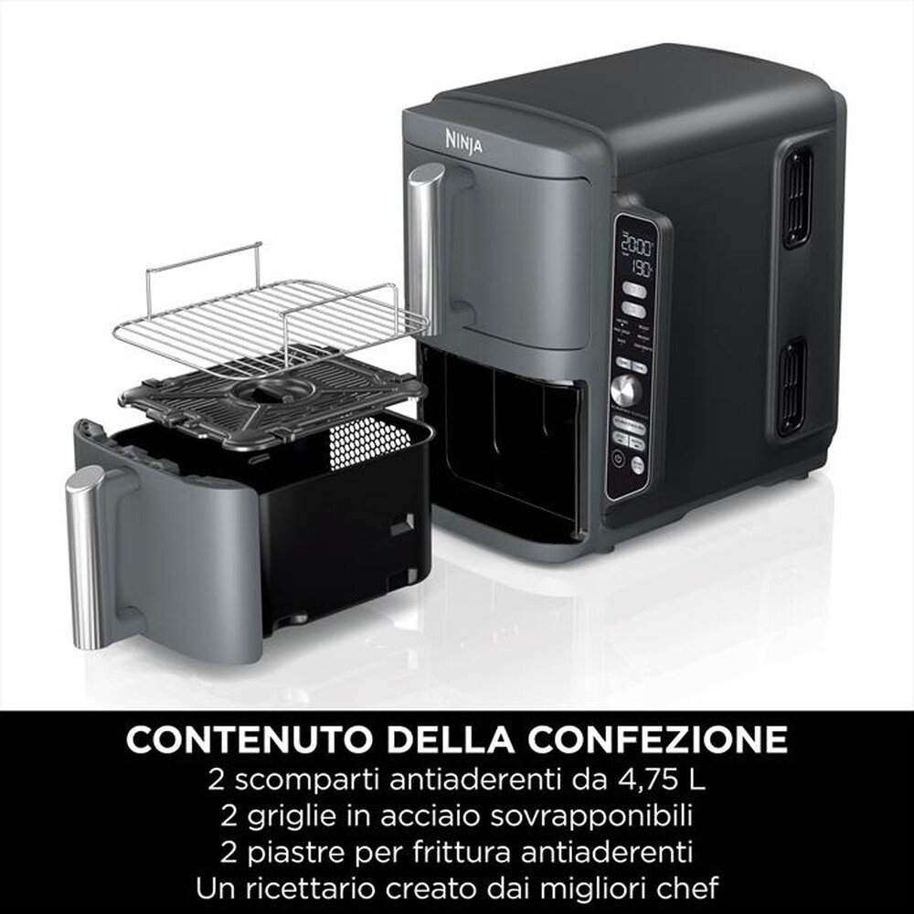 "NINJA - FRIGGITRICE AD ARIA 9,5 LT SL400EU-Grigio"