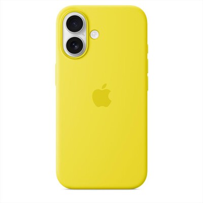 APPLE - Custodia MagSafe in silicone MYY73ZMA iPhone 16-Giallo carambola