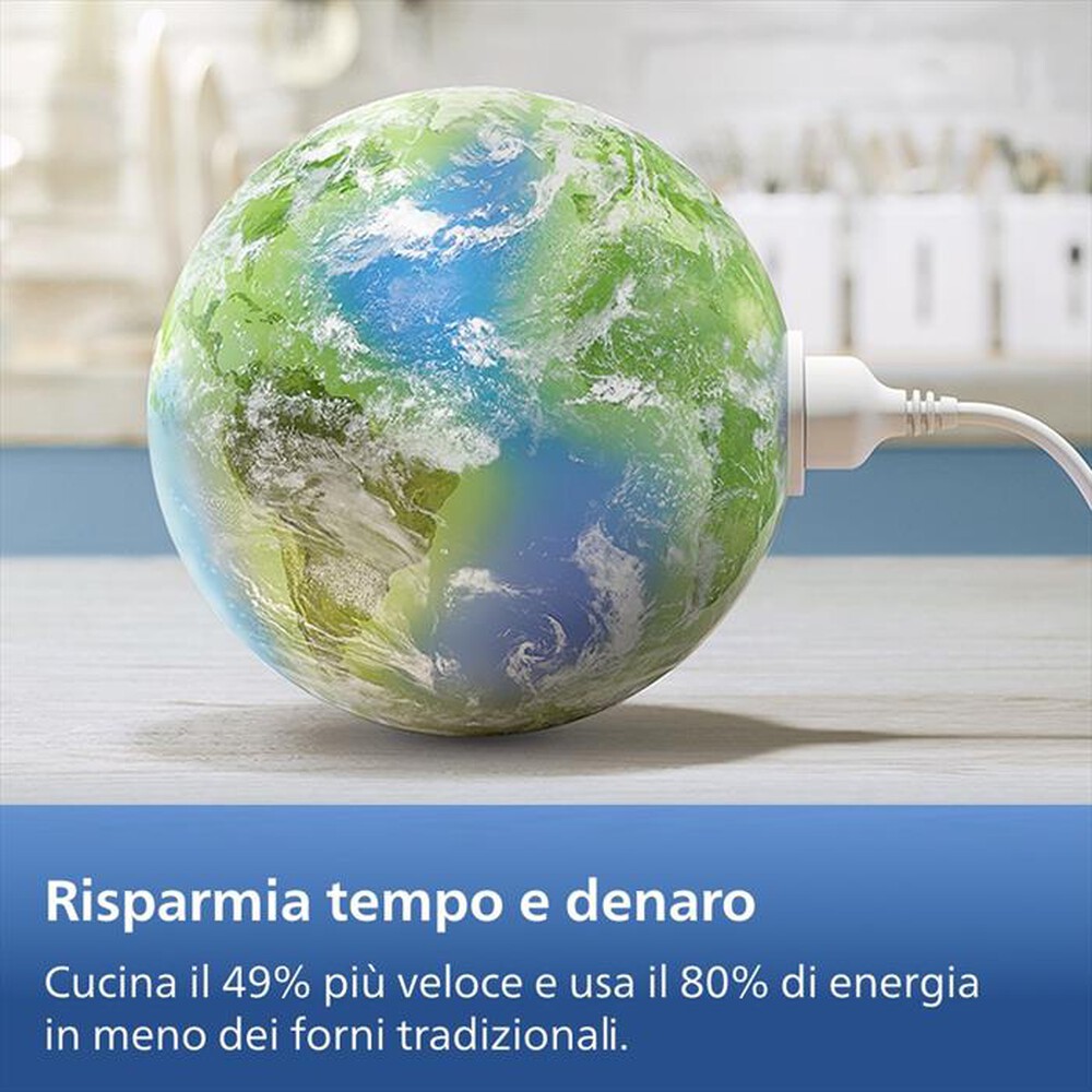 Immagine del prodotto PHILIPS - Friggitrice ad aria AIRFRYER Serie 5000 NA565/02-Inox