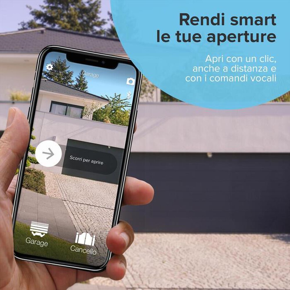 "1 CONTROL - Apricancello e controllo SOLO GEN 2+LINK-Black"
