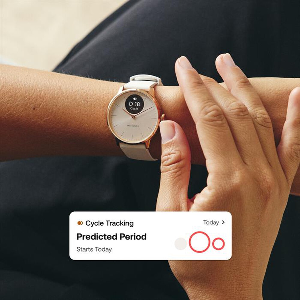 "WITHINGS - ScanWatch Light 37mm-Oro rosa"