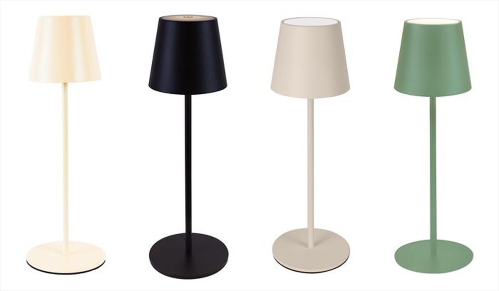 "MAJESTIC - Lampada d'appoggio AGATA-NERO"