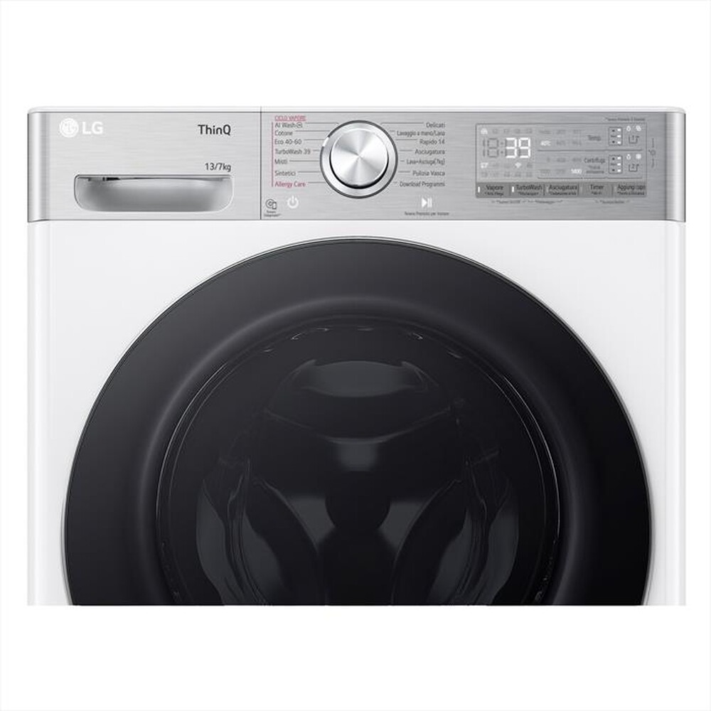 Immagine del prodotto LG - Lavasciuga D4R9513TPWC 13/7 Kg Classe A-Argento, Bianco
