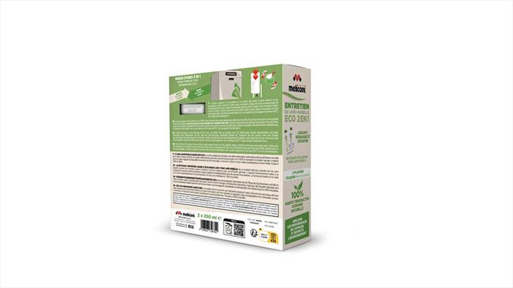 "MELICONI - CURA LAVASTOVIGLIE LIQUID-Astuccio contenente 2 flaconi"