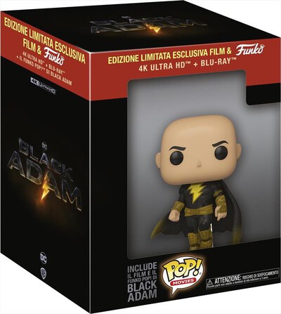WARNER HOME VIDEO - Black Adam + Funko (4K Ultra Hd+Blu-Ray+Figure)