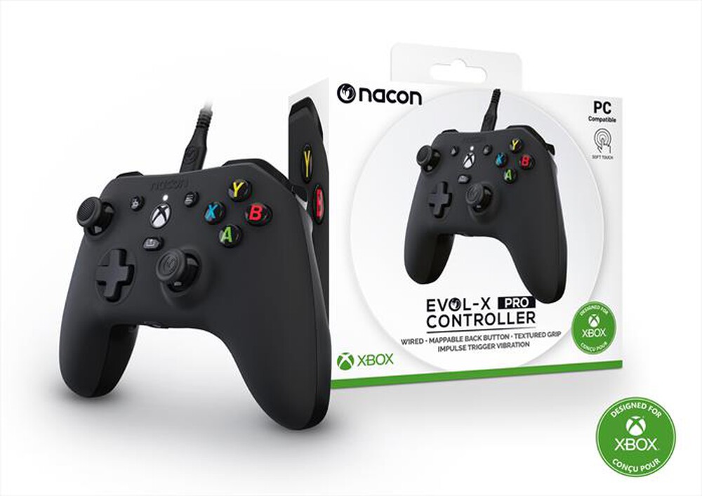 Immagine del prodotto NACON - Controller gaming wired Evol-X per Xbox-Nero