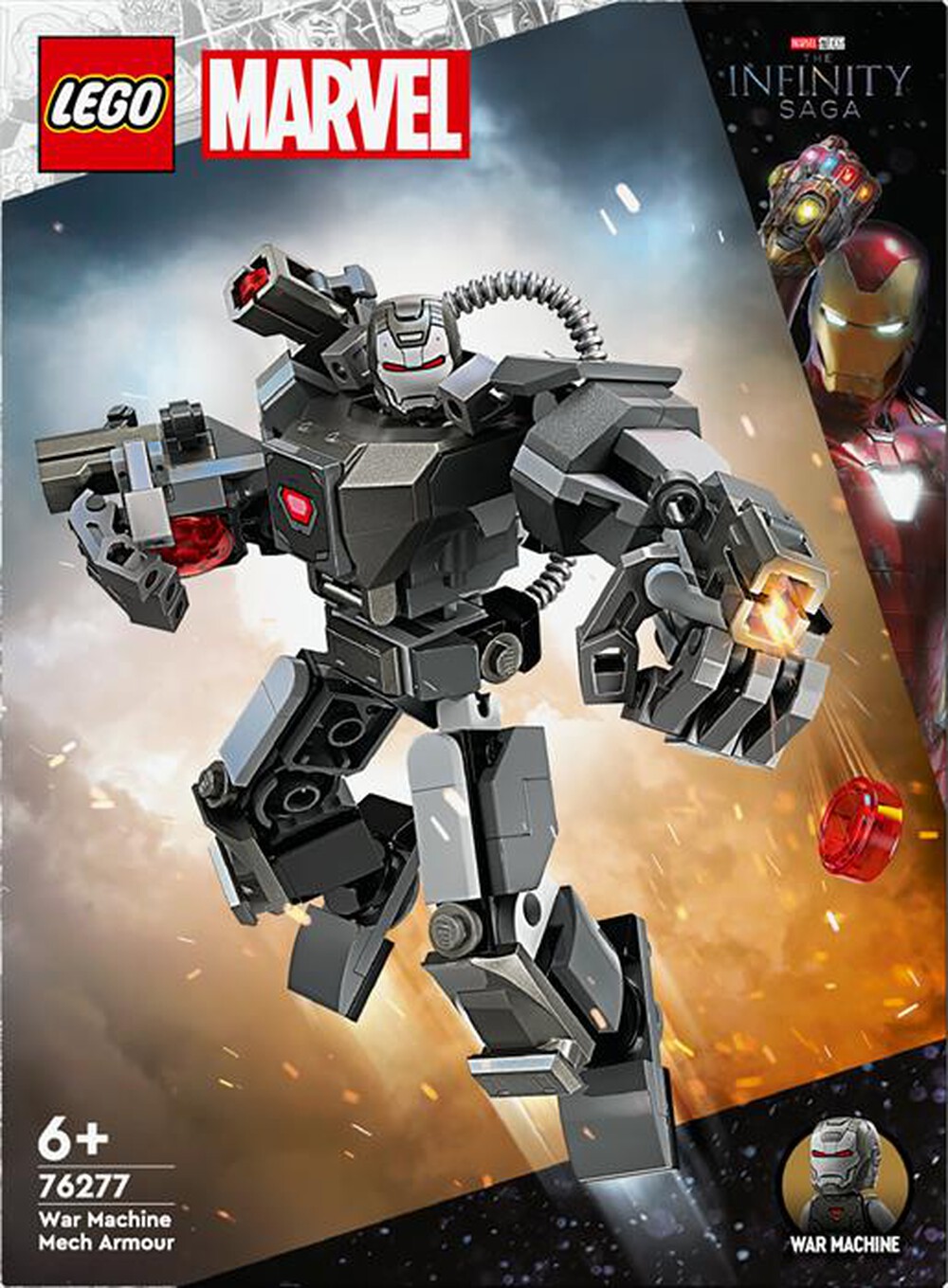 Immagine del prodotto LEGO - SUPER HEROES MARVEL Mech di War Machine 76277
