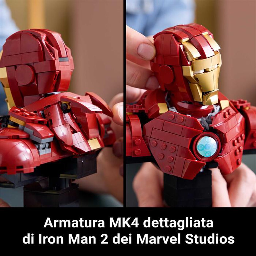 "LEGO - MARVEL Busto di Iron Man MK4 - 76327"