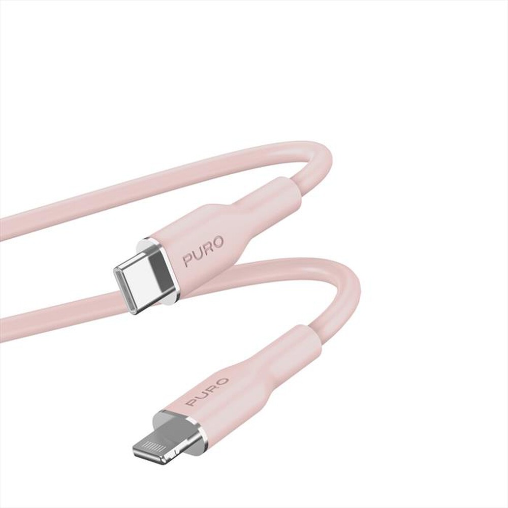 "PURO - Cavo ICON da USB-C a Lightning PUCAPLTUSBCICONROSE-Dusty Pink"