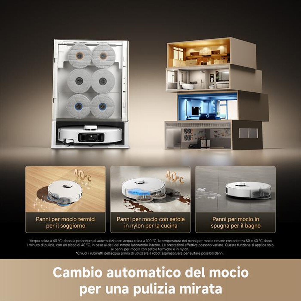 Immagine del prodotto DREAME - Aspirapolvere robot MATRIX 10 PROVIM-Bianco