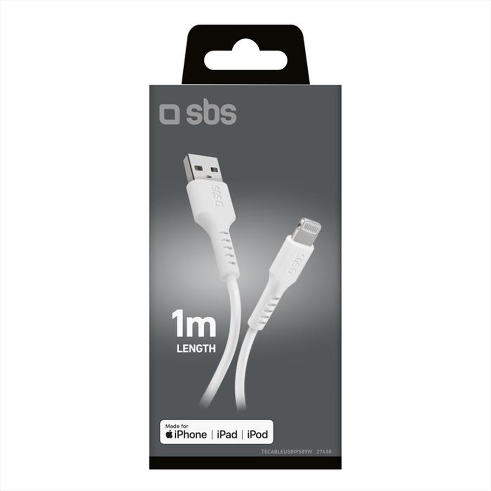 "SBS - TECABLEUSBIP589W-Bianco"