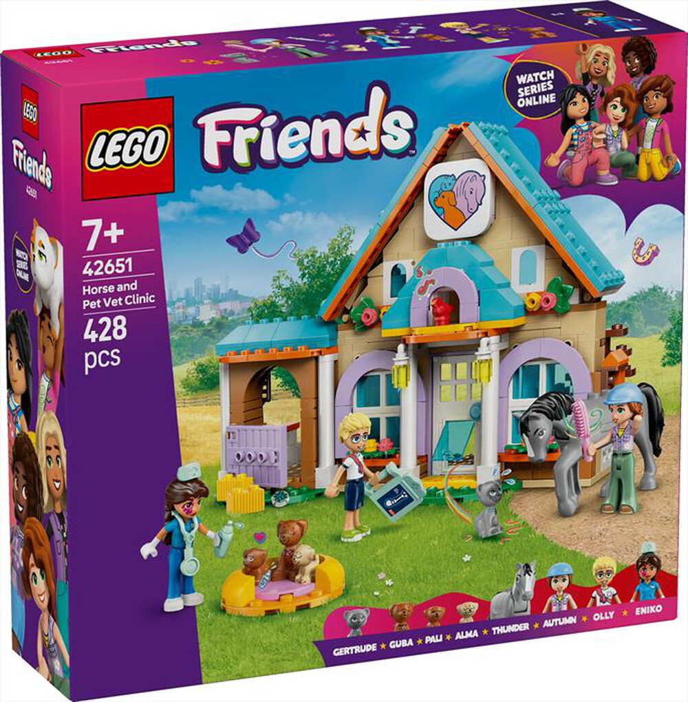 Immagine del prodotto LEGO - FRIENDS Cavallo e clinica veterinaria 42651