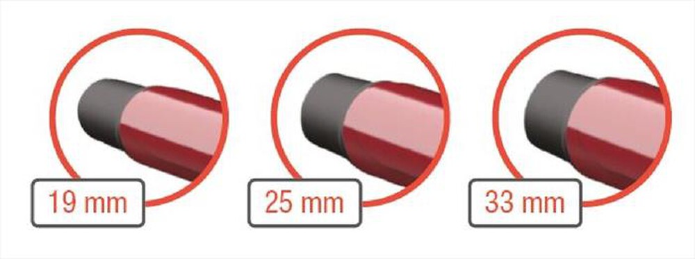 "GA.MA - 25 TORMALINA-ROSSO E NERO"