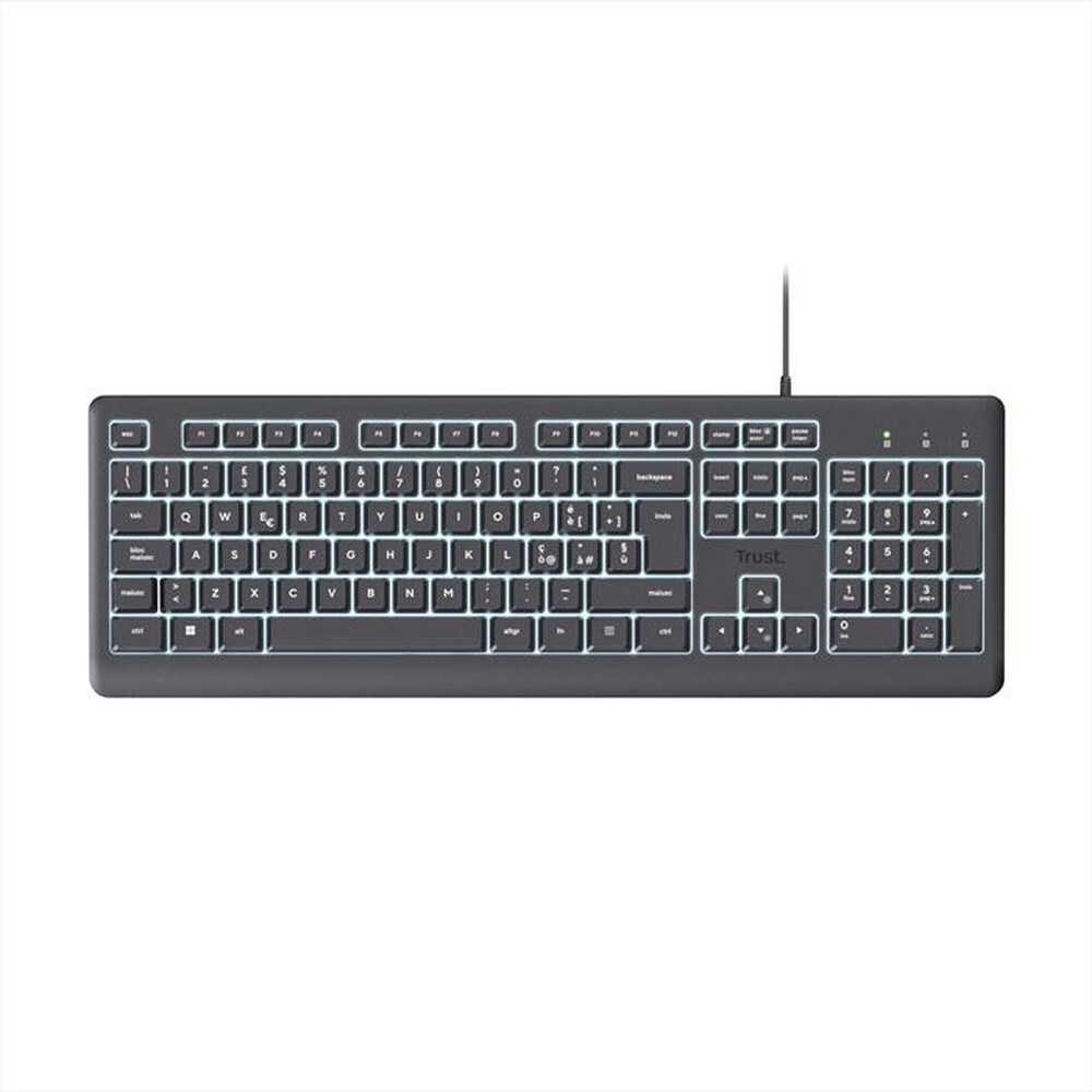 Immagine del prodotto TRUST - Tastiera illuminata PRIMO-Black/LED