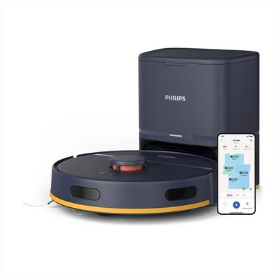PHILIPS - Aspirapolvere robot SERIE 2000 +STAZIONE XU2100/10-Nero