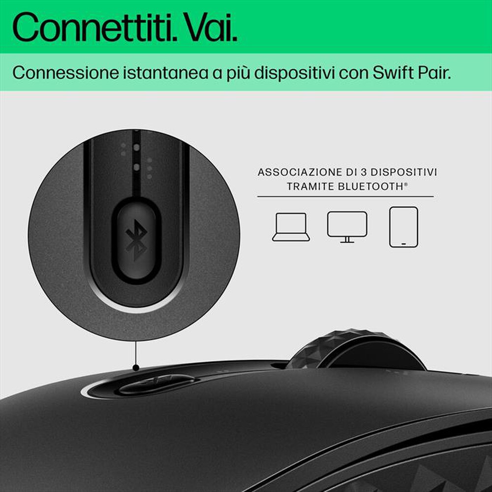 Immagine del prodotto HP - 690 MOUSE BLUETOOTH-Nero