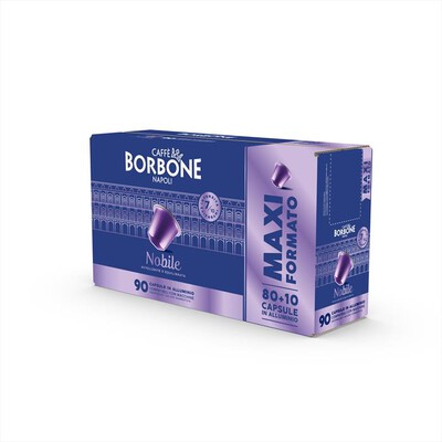 CAFFE BORBONE - NESPRESSO ALLUMINIO NOBILE 80+10 PZ-N.d