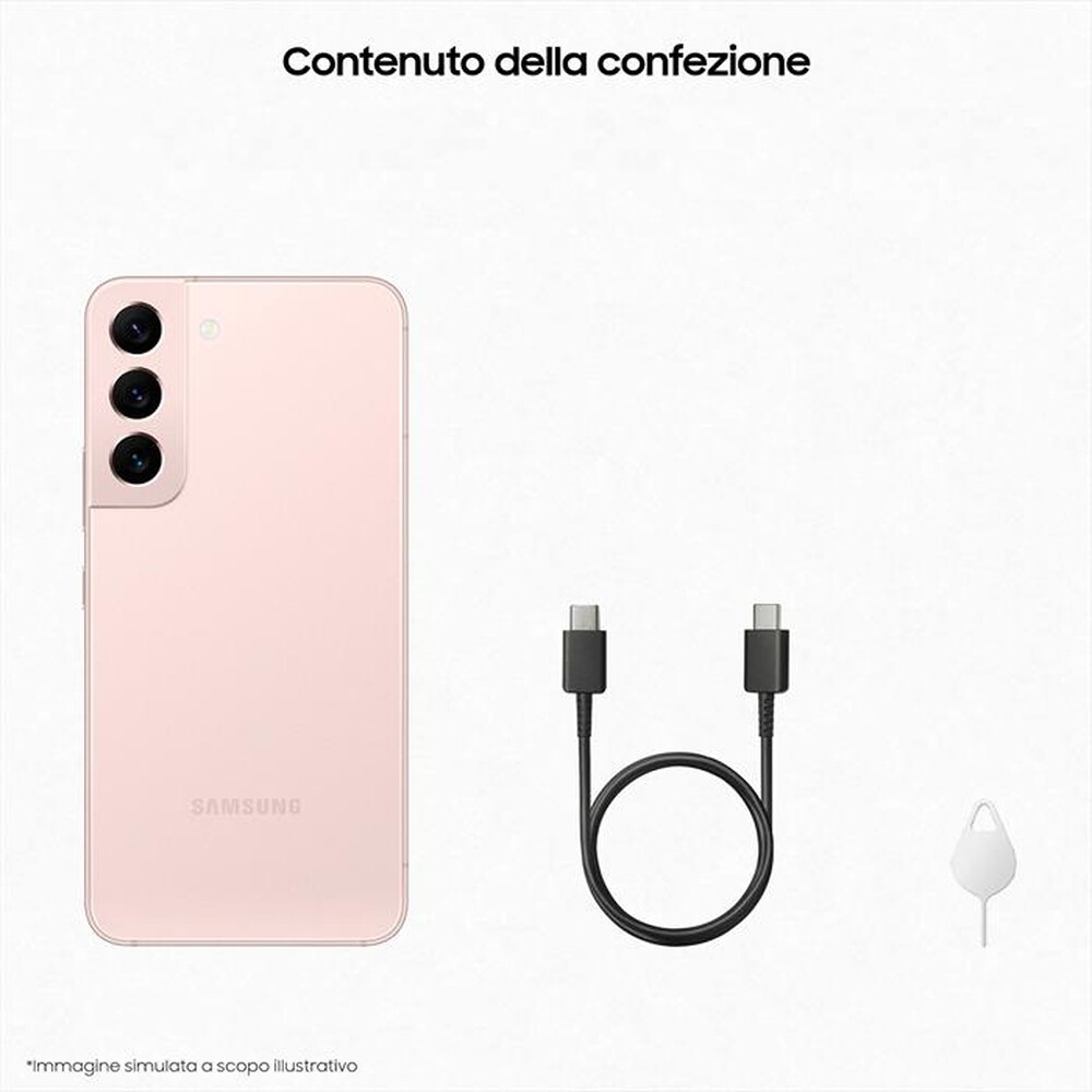 "SAMSUNG - GALAXY S22 128GB-Pink Gold"