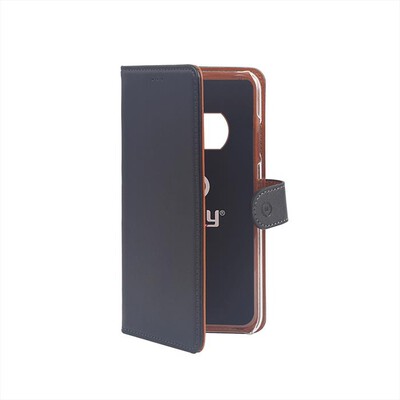CELLY - WALLY941 - CUSTODIA PER MI 10T LITE 5G-NERO/SIMILPELLE