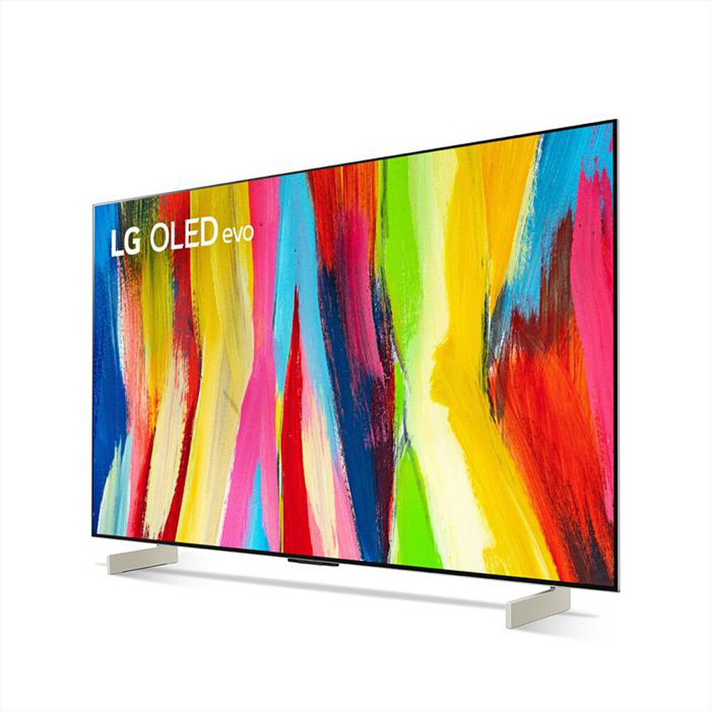 "LG - Smart TV OLED evo 4K 42\" OLED42C26LB-Argento"