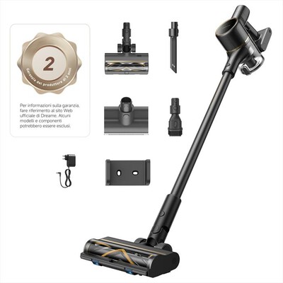 DREAME - Scopa ricaricabile R20 SE-Nero / Oro