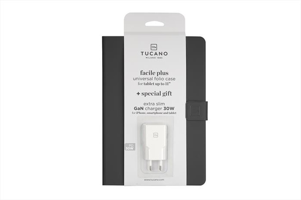 Immagine del prodotto TUCANO - Custodia FACILE PLUS per tablet fino a 11"-NERO