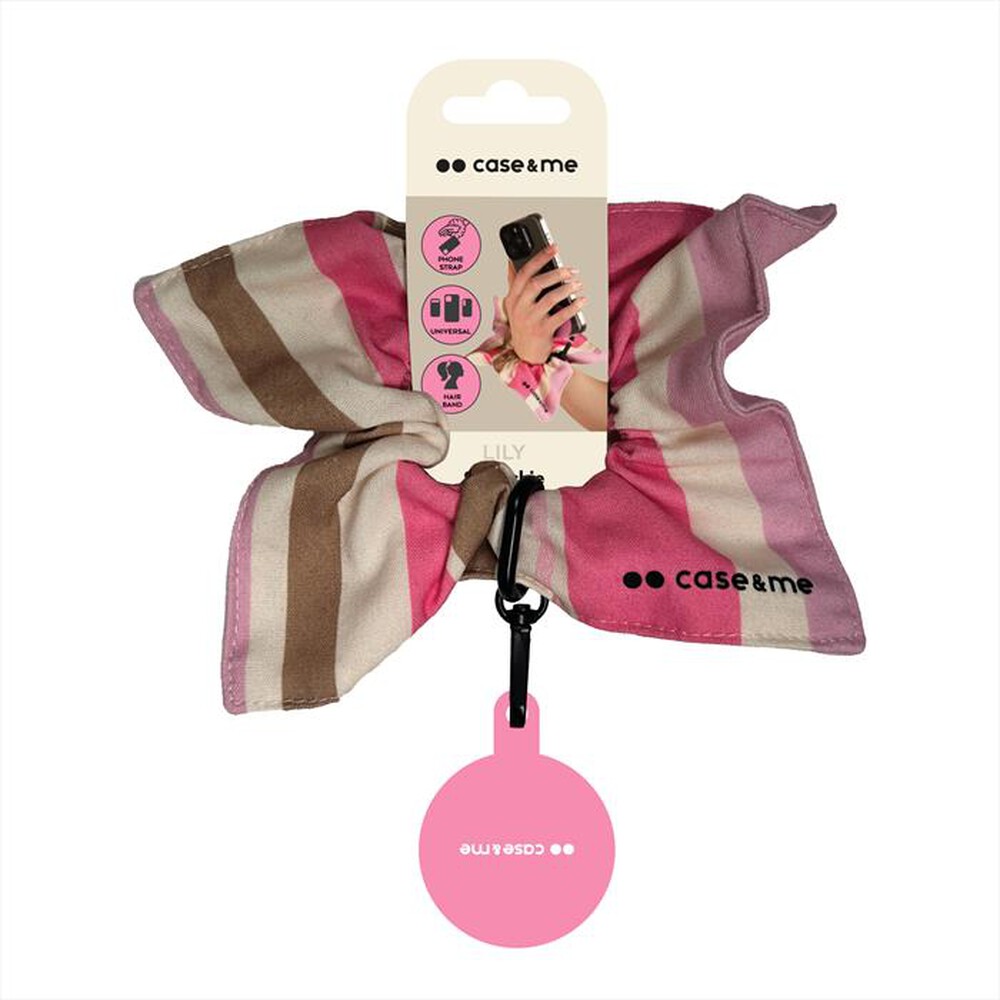 Immagine del prodotto CASEME - Braccialetto elastico per capelli CMFABRICELBRACIP-Rosa Avorio