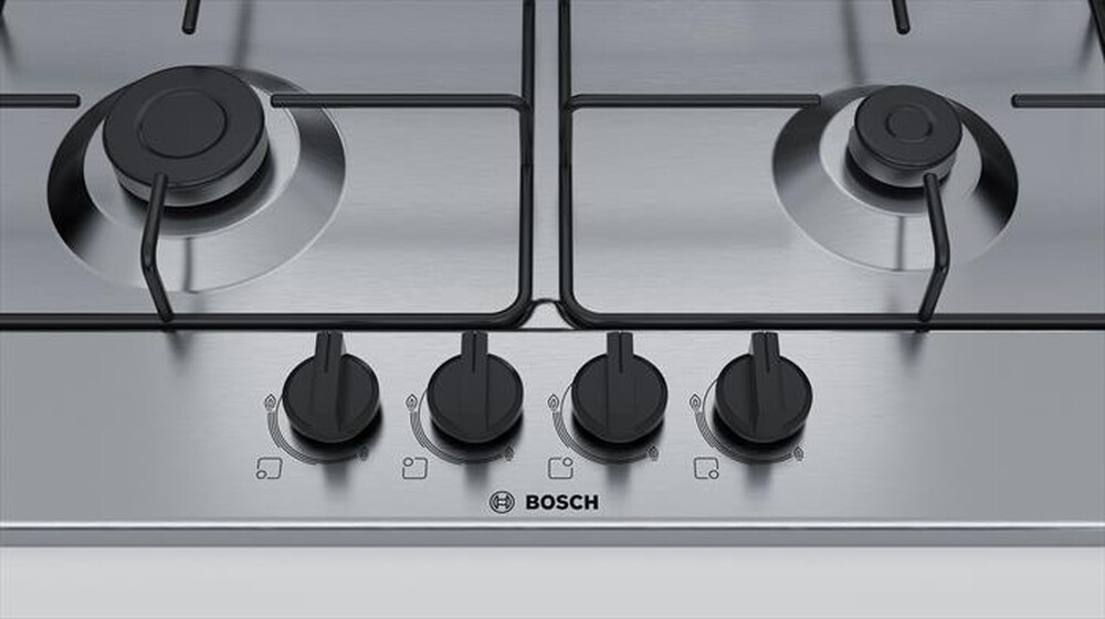 "BOSCH - Piano cottura a gas PGP6B5B85 0cm-Inox"
