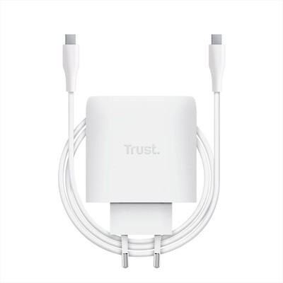 TRUST - Caricabatteria USB GaN a 4 porte 65 W MAXO 65W 4P-White