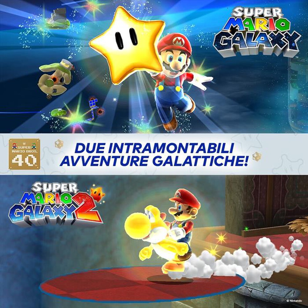 Immagine del prodotto NINTENDO - SUPER MARIO GALAXY + SUPER MARIO GALAXY 2