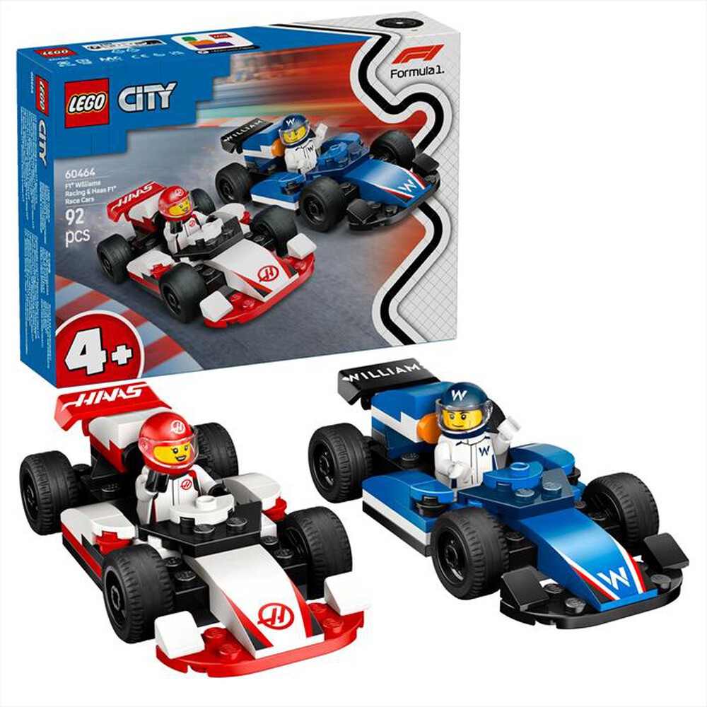 Immagine del prodotto LEGO - CITY F1 Monoposto Williams Racing e Haas F1&reg; 60464
