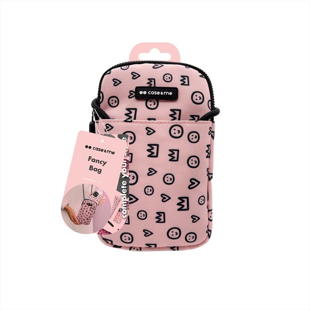 "SBS - Handbag canvas CMSMARTBAGPQ-Pink Queen"