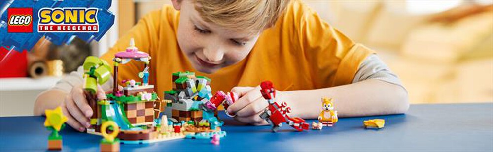 Immagine del prodotto LEGO - SONIC L&rsquo;isola del soccorso animale di Amy - 76992