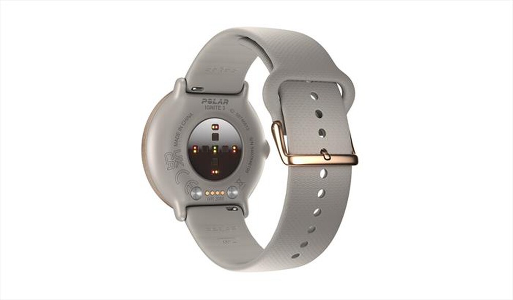"POLAR - Ignite 3 Fitness & Wellness Watch Greige Sand S-L"