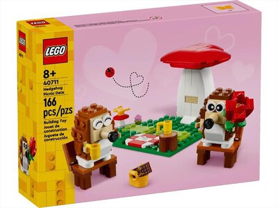 LEGO - Appuntamento romantico dei ricci - 40711-Multicolore