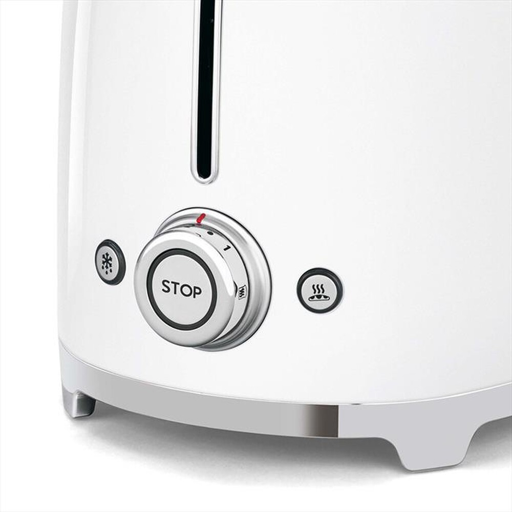 "SMEG - Tostapane 50's Style 2x4 fette – TSF02WHEU-BIANCO"
