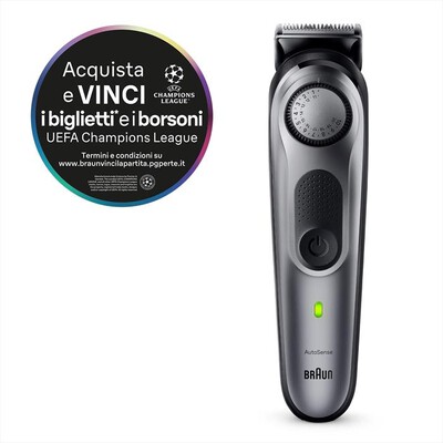 BRAUN - Regolabarba BT7420-Black / Spc Grey