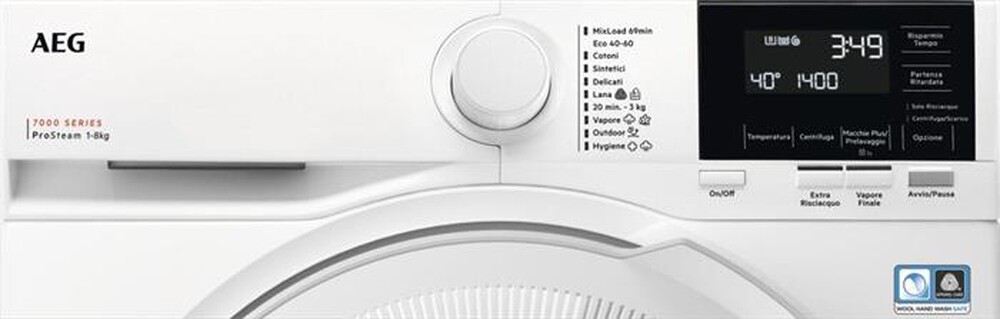 Immagine del prodotto AEG - Lavatrice LR7G84GW 8 Kg Classe A-Bianco