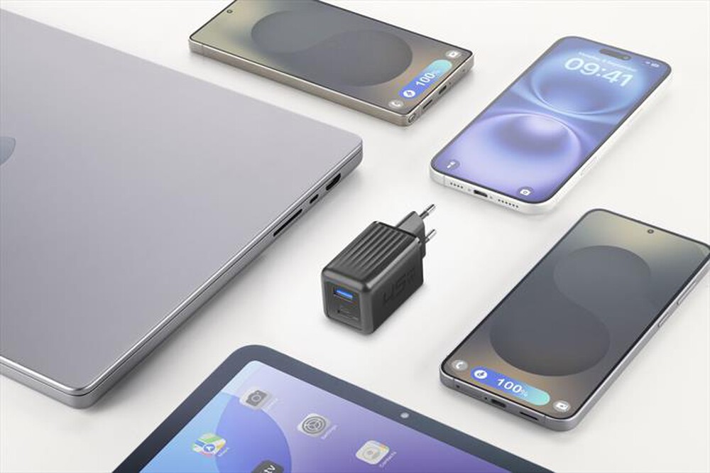 Immagine del prodotto CELLULARLINE - Carica batterie ACHUSBGAN2PD45WK-Nero