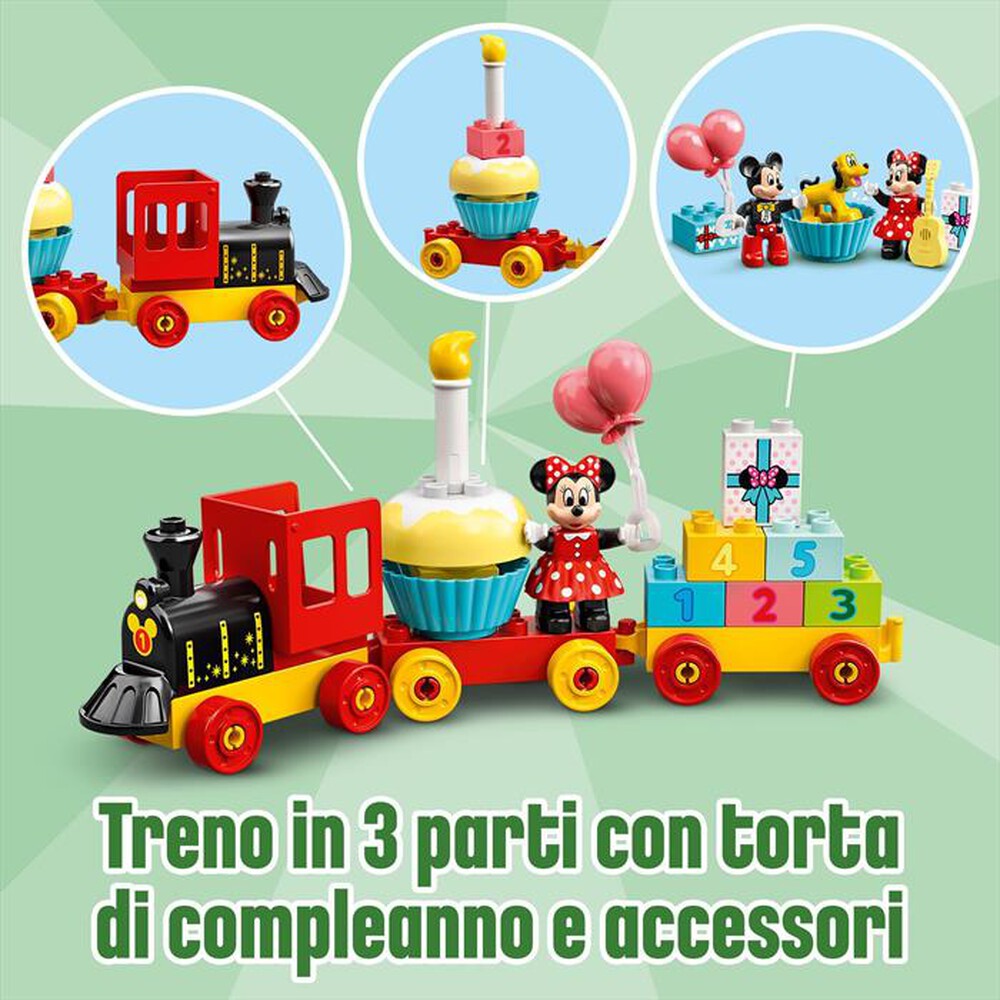 Immagine del prodotto LEGO - DUPLO Treno compleanno di Topolino e Minnie 10941