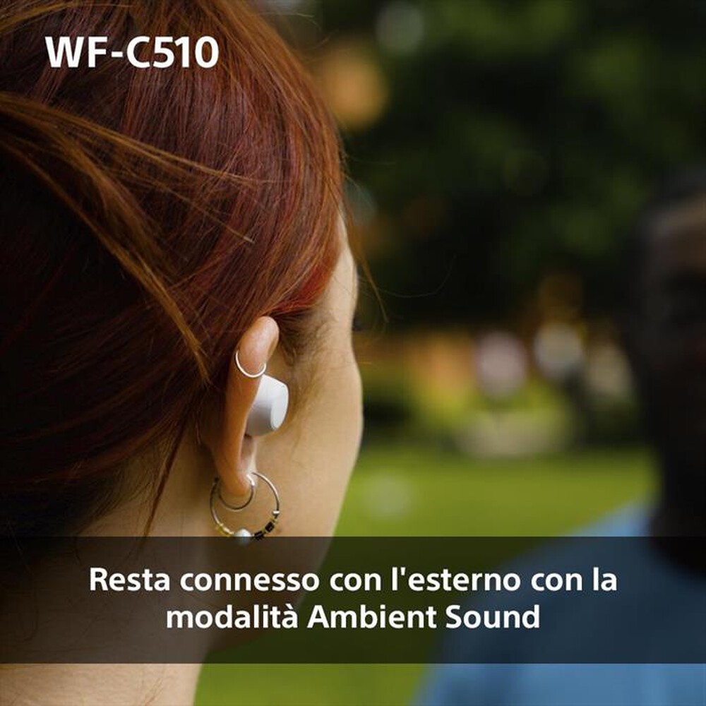 Immagine del prodotto SONY - Auricolari Bluetooth WFC510W.CE7-Bianco